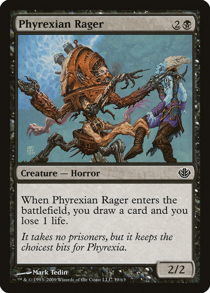 Phyrexian Rager [Duel Decks: Garruk vs. Liliana] | Total Play