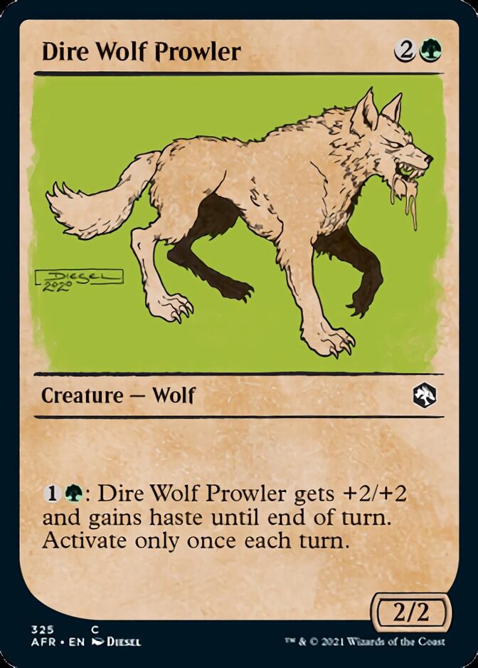 Dire Wolf Prowler (Showcase) [Dungeons & Dragons: Adventures in the Forgotten Realms] | Total Play