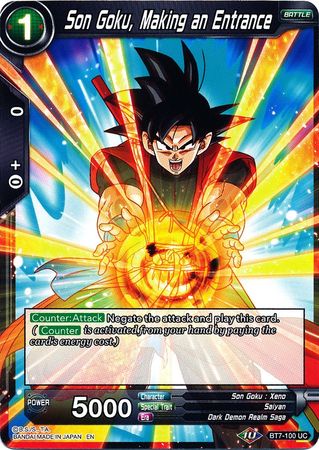 Son Goku, Making an Entrance (BT7-100) [Assault of the Saiyans] | Total Play