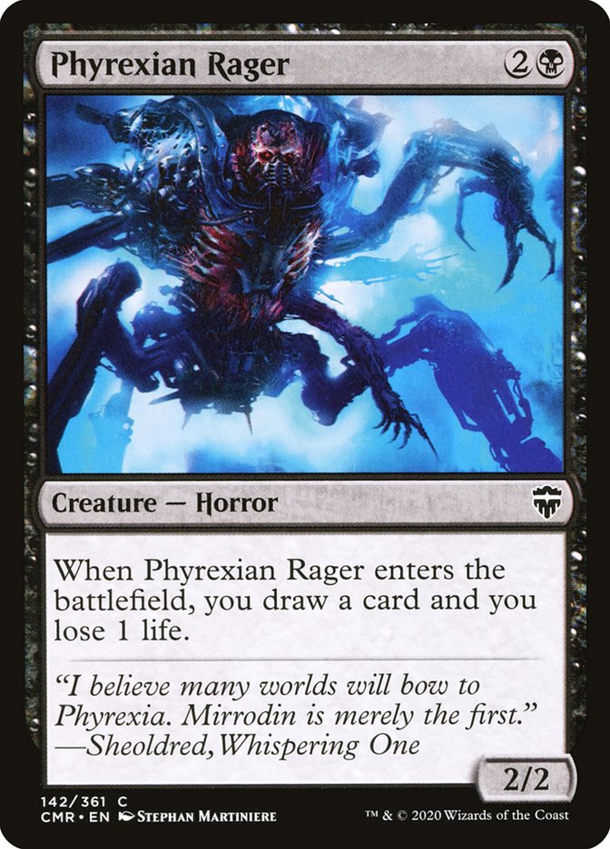 Phyrexian Rager [Commander Legends] | Total Play