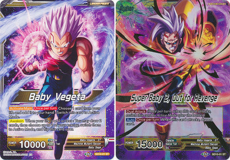 Baby Vegeta // Super Baby 2, Out for Revenge (Starter Deck Exclusive) (SD10-01) [Malicious Machinations] | Total Play