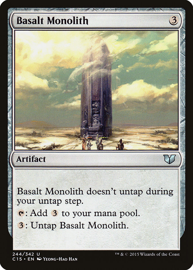 Basalt Monolith [Commander 2015] | Total Play