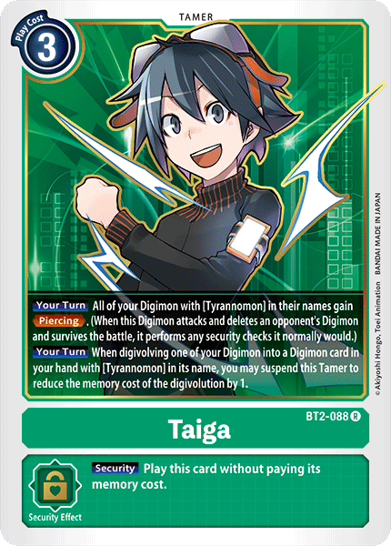 Taiga [BT2-088] [Release Special Booster Ver.1.0] | Total Play