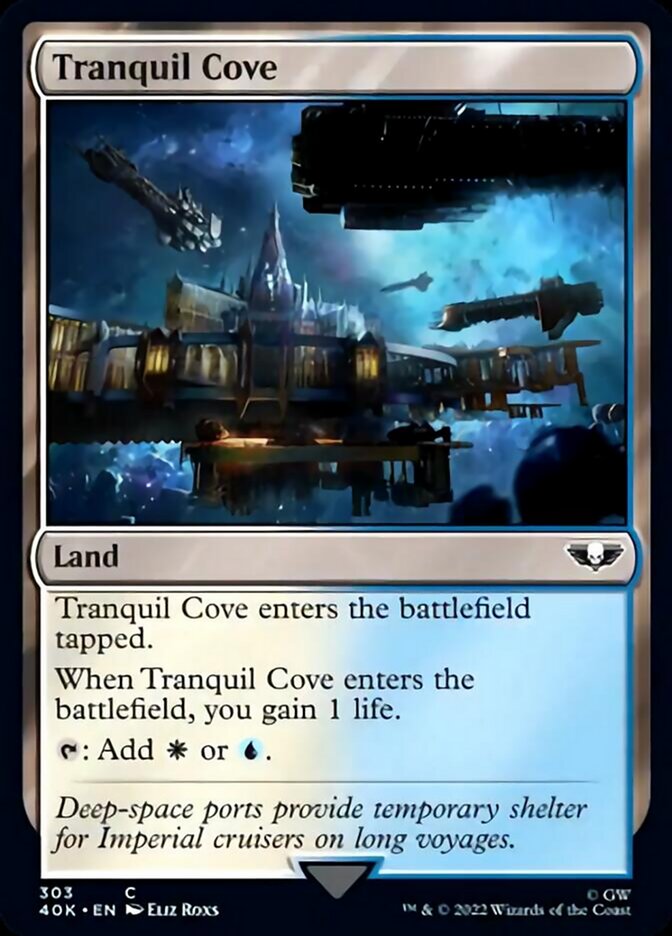 Tranquil Cove (Surge Foil) [Warhammer 40,000] | Total Play