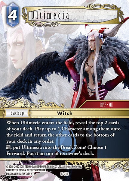 Ultimecia [Boss Deck: Chaos] | Total Play