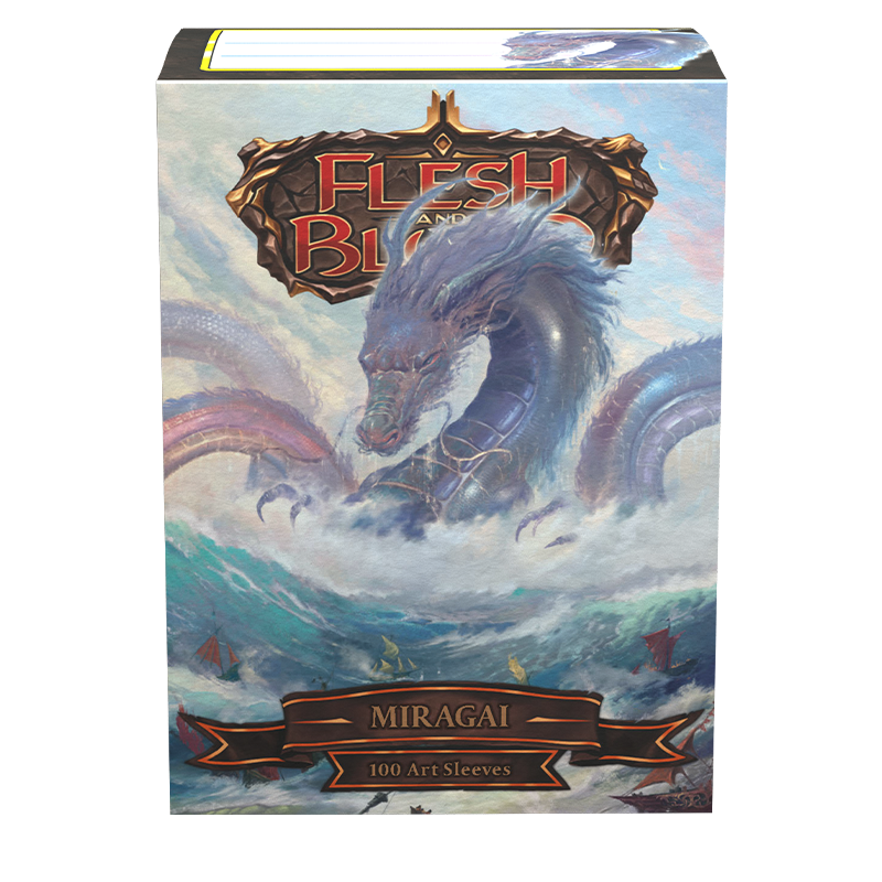 Dragon Shield: Standard 100ct Art Sleeves - Flesh and Blood (Miragai) | Total Play