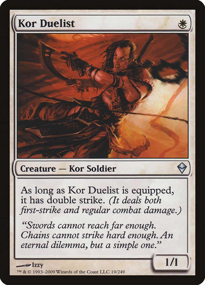 Kor Duelist [Zendikar] | Total Play