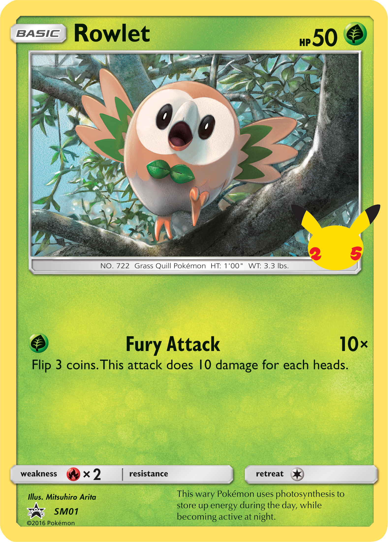 Rowlet (SM01) [First Partner Pack] | Total Play
