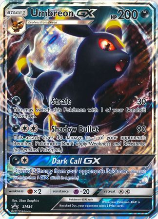 Umbreon GX (SM36) (Jumbo Card) [Sun & Moon: Black Star Promos] | Total Play