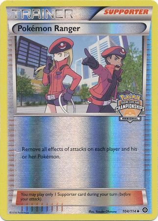 Pokemon Ranger (104/114) (Championship Promo) [XY: Steam Siege] | Total Play