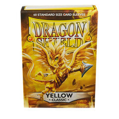 Dragon Shield: Standard 60ct Sleeves - Yellow (Classic) | Total Play