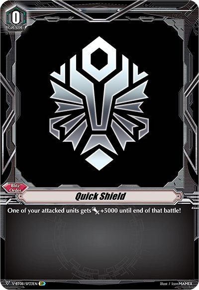 Quick Shield (Dimension Police) (V-BT08/SP33EN SP) [Silverdust Blaze] | Total Play