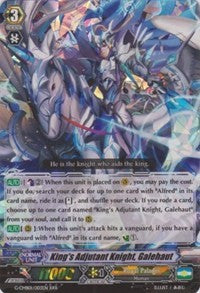King's Adjutant Knight, Galehaut (G-CMB01/003EN) [Vanguard & Deletor] | Total Play