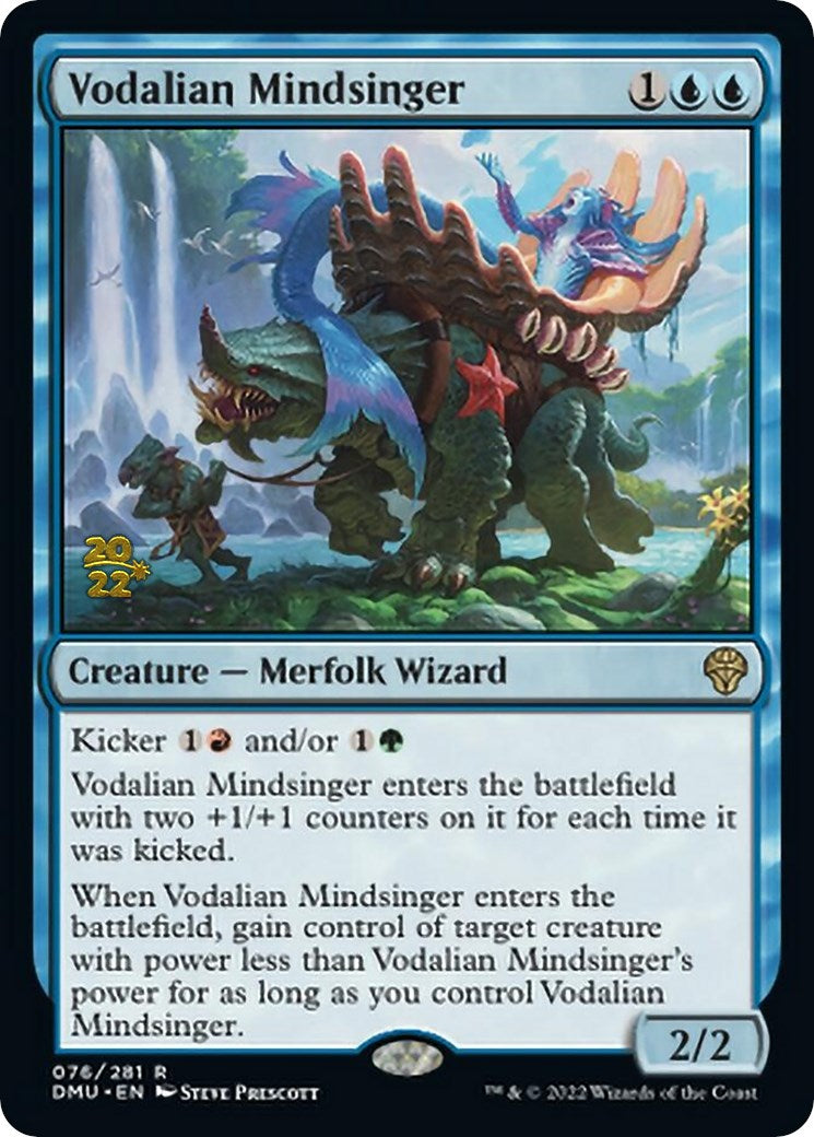 Vodalian Mindsinger [Dominaria United Prerelease Promos] | Total Play