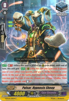 Pulsar, Hypnosis Sheep (G-BT09/091EN) [Divine Dragon Caper] | Total Play