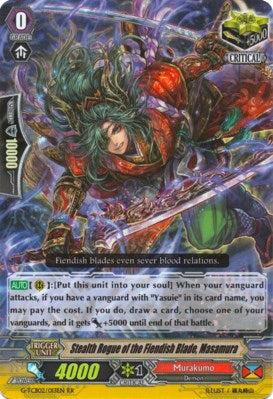 Stealth Rogue of the Fiendish Blade, Masamura (G-TCB02/013EN) [The GENIUS STRATEGY] | Total Play