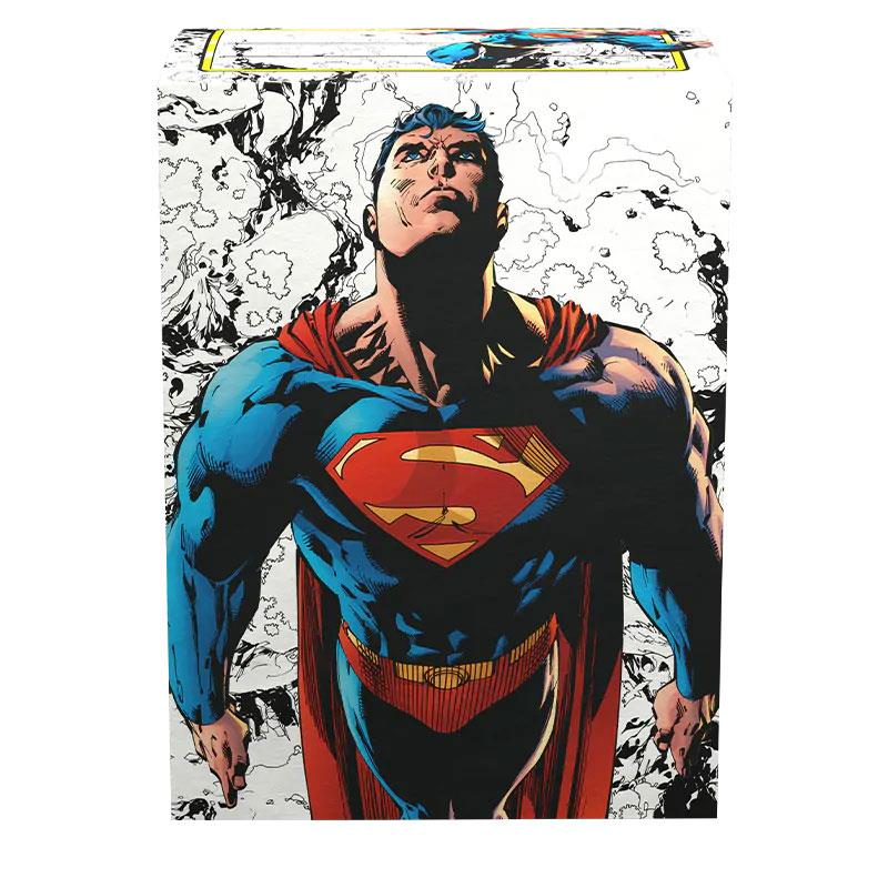 Dragon Shield: Standard 100ct Art Sleeves - Superman Core Full Art (Dual Matte) | Total Play
