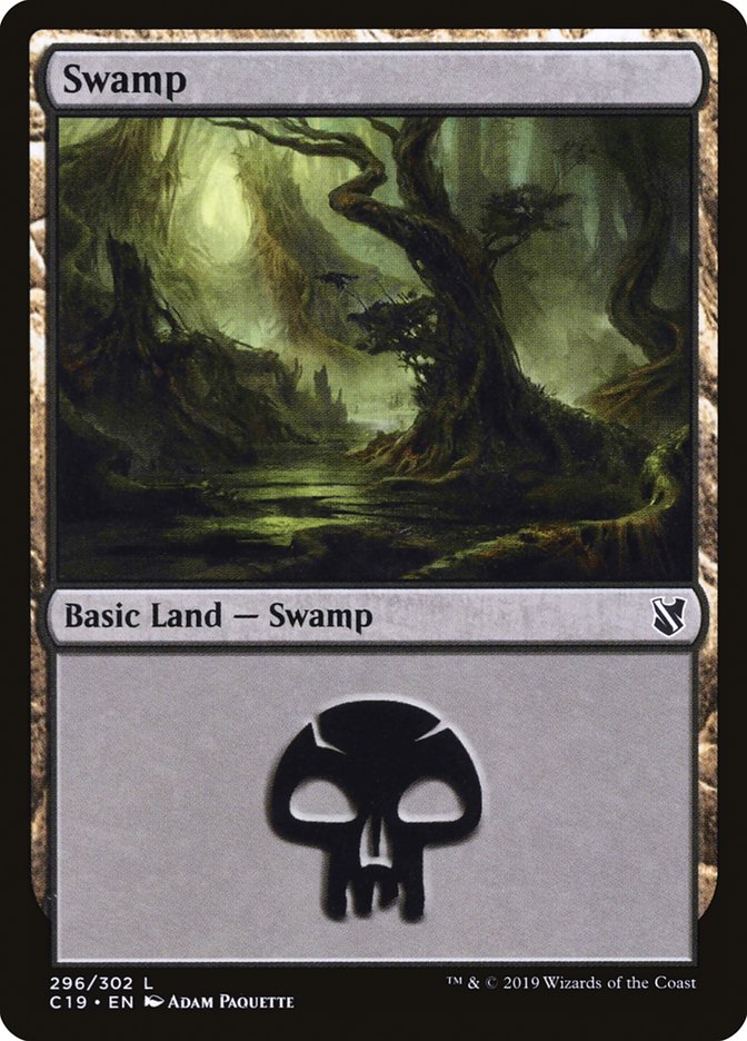 Swamp (296) [Commander 2019] | Total Play