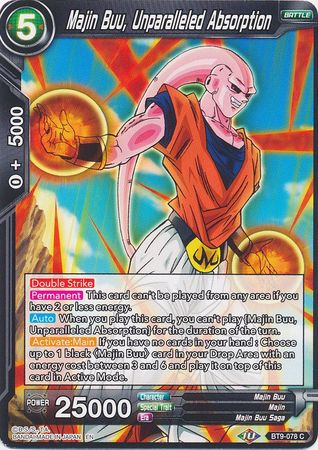 Majin Buu, Unparalleled Absorption (BT9-078) [Universal Onslaught] | Total Play