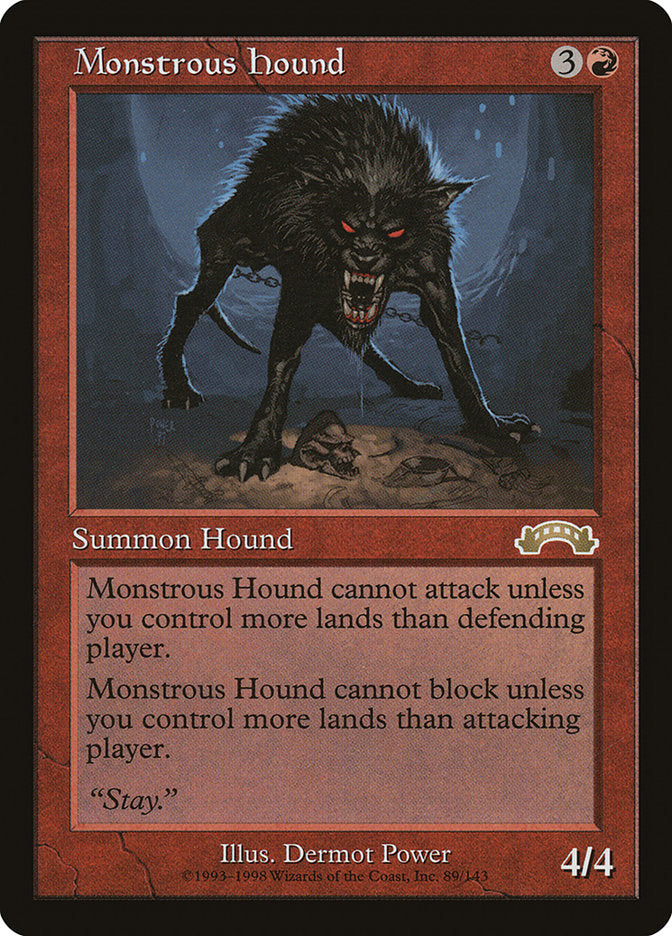 Monstrous Hound [Exodus] | Total Play