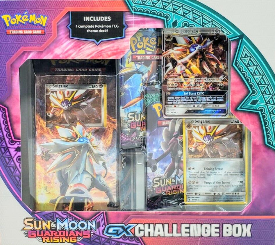 Sun & Moon: Guardians Rising - GX Challenge Box (Solgaleo) | Total Play