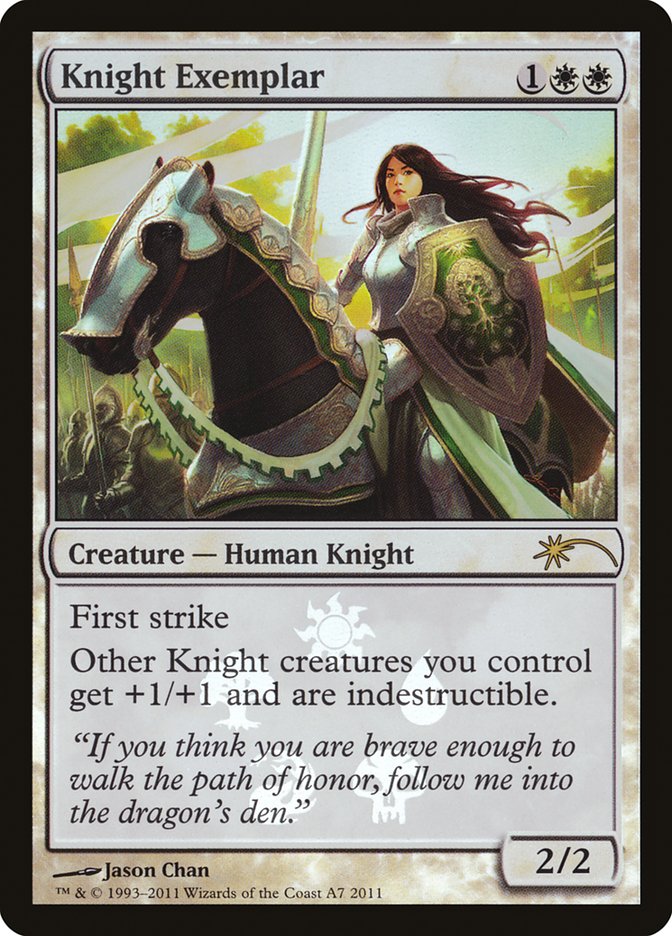 Knight Exemplar [Resale Promos] | Total Play