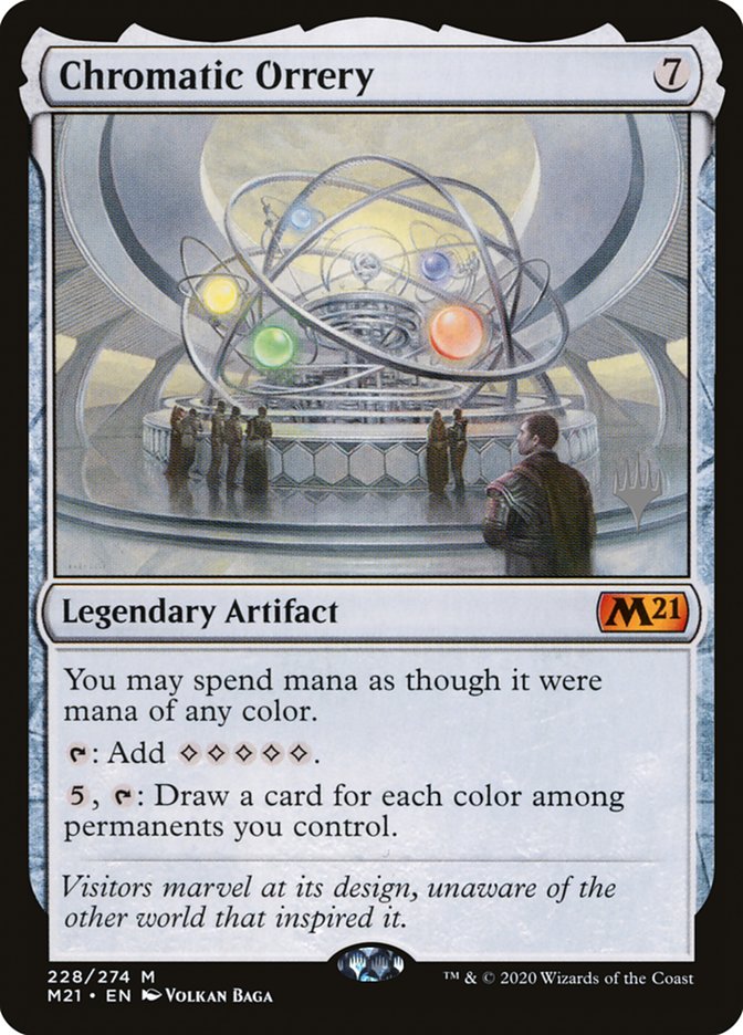 Chromatic Orrery (Promo Pack) [Core Set 2021 Promos] | Total Play