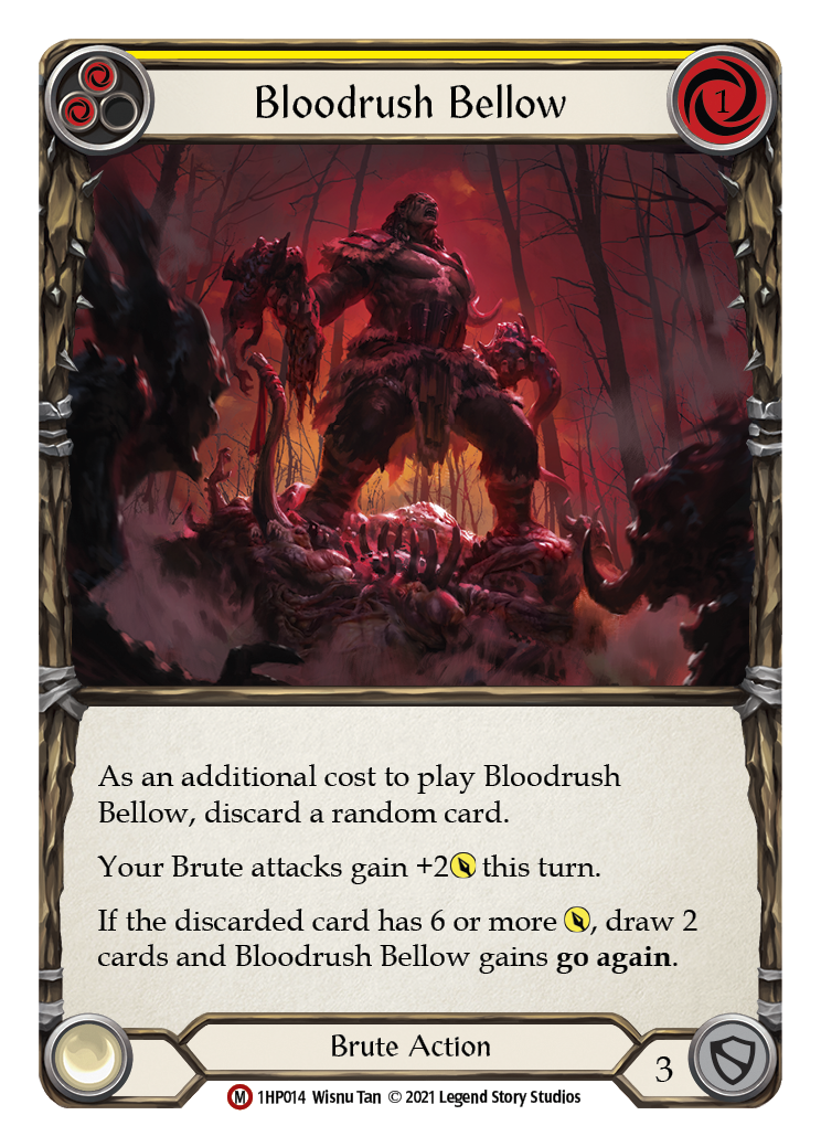Bloodrush Bellow [1HP014] (History Pack 1) | Total Play