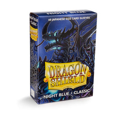 Dragon Shield: Japanese Size 60ct Sleeves - Night Blue Zugai (Classic) | Total Play