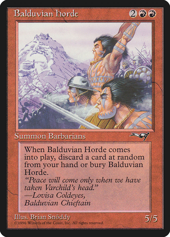 Balduvian Horde [Alliances] | Total Play