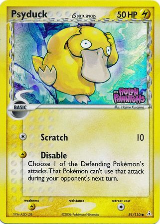 Psyduck (81/110) (Delta Species) (Stamped) [EX: Holon Phantoms] | Total Play