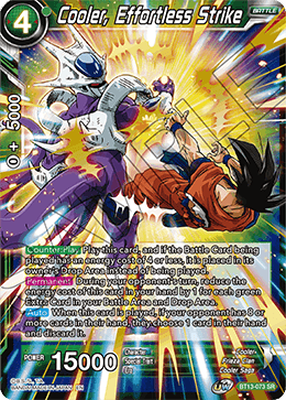 Cooler, Effortless Strike (BT13-073) [Supreme Rivalry] | Total Play