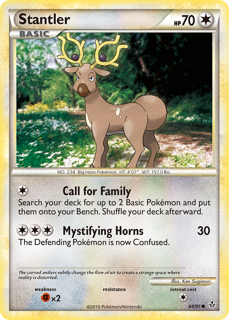 Stantler (64/95) [HeartGold & SoulSilver: Unleashed] | Total Play