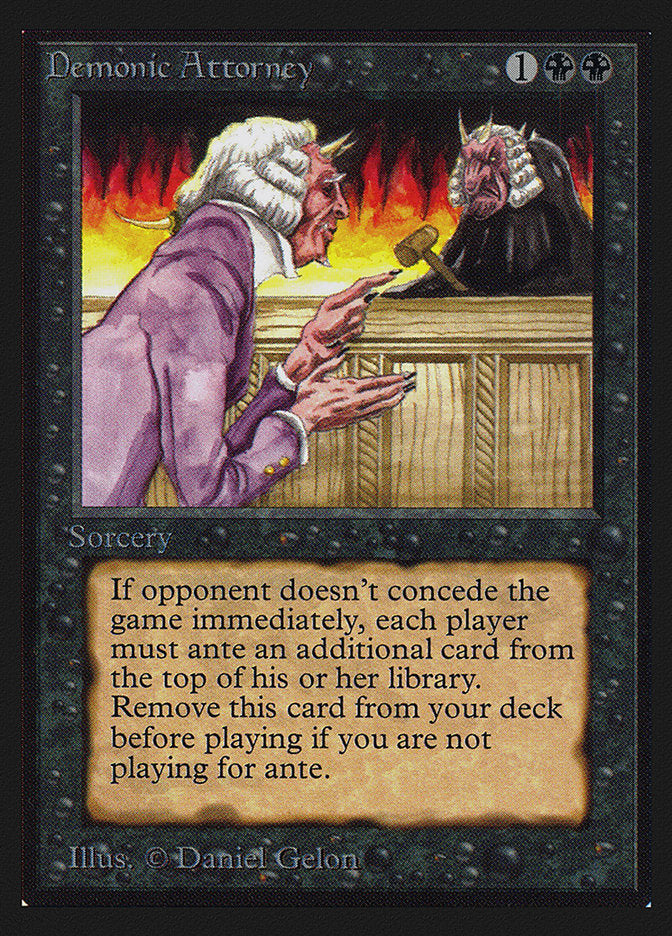 Demonic Attorney [Collectors' Edition] | Total Play