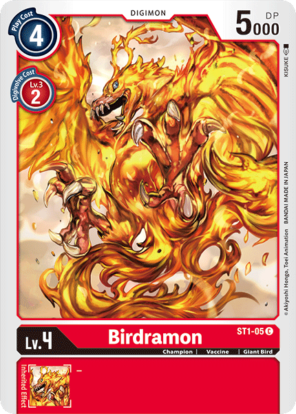 Birdramon [ST1-05] [Starter Deck: Gaia Red] | Total Play