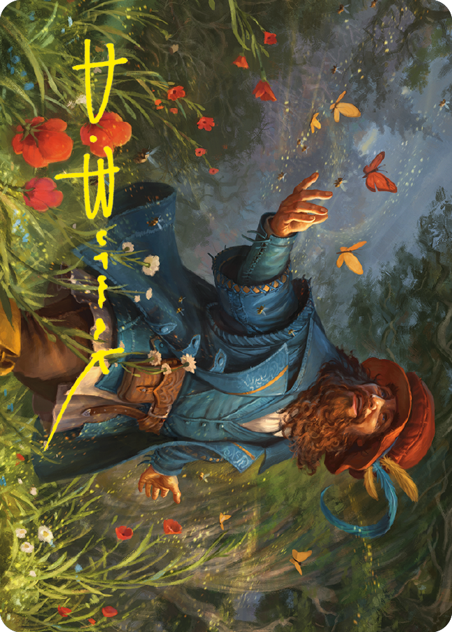 Tom Bombadil Art Card (Gold-Stamped Signature) [The Lord of the Rings: Tales of Middle-earth Art Series] | Total Play