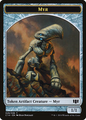 Myr // Pentavite Double-Sided Token [Commander 2014 Tokens] | Total Play