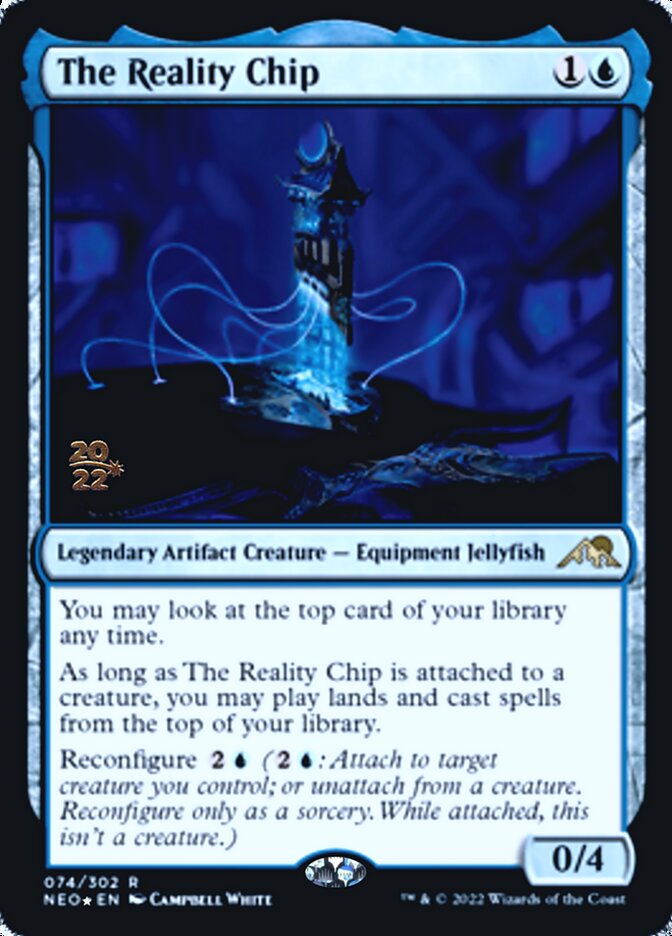 The Reality Chip [Kamigawa: Neon Dynasty Prerelease Promos] | Total Play