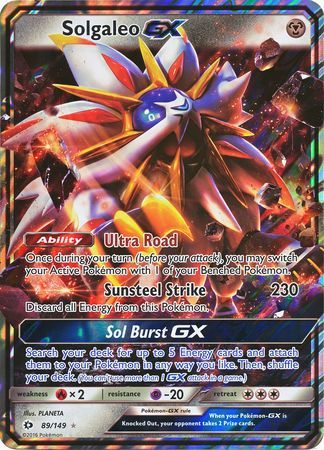 Solgaleo GX (89/149) (Jumbo Card) [Sun & Moon: Base Set] | Total Play