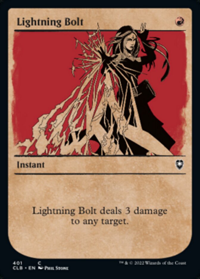 Lightning Bolt (Showcase) [Commander Legends: Battle for Baldur's Gate] | Total Play