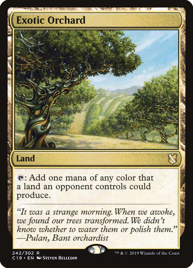 Exotic Orchard [Commander 2019] | Total Play