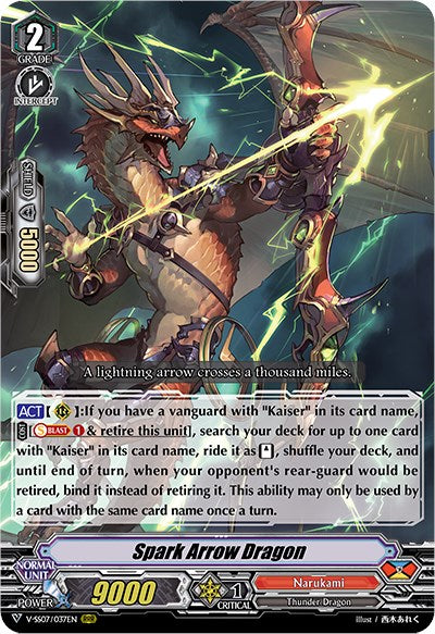 Spark Arrow Dragon (V-SS07/037EN) [Clan Selection Plus Vol.1] | Total Play