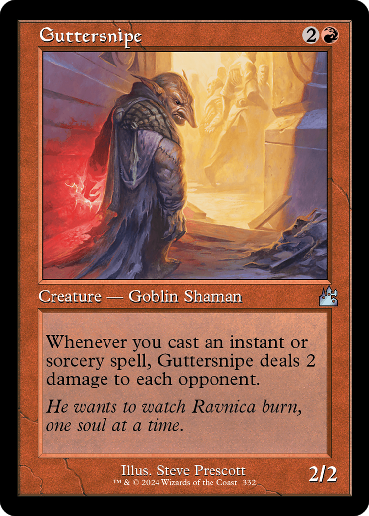 Guttersnipe (Retro Frame) [Ravnica Remastered] | Total Play