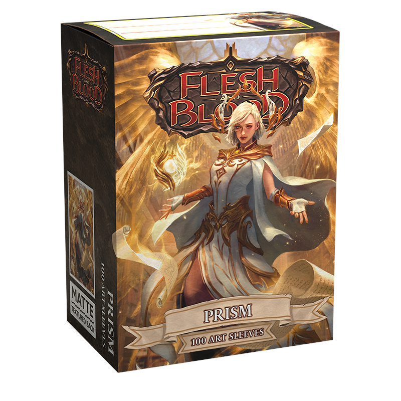 Dragon Shield: Standard 100ct Art Sleeves - Flesh and Blood (Prism) | Total Play