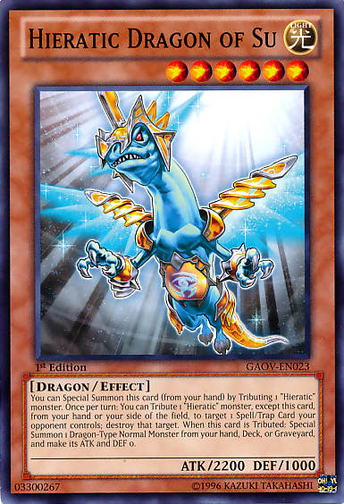 Hieratic Dragon of Su [GAOV-EN023] Common | Total Play