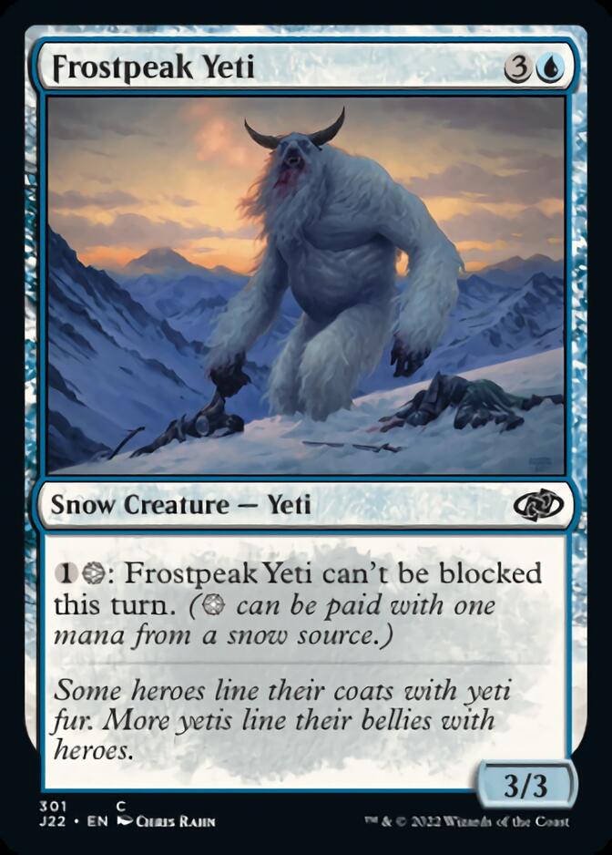 Frostpeak Yeti [Jumpstart 2022] | Total Play