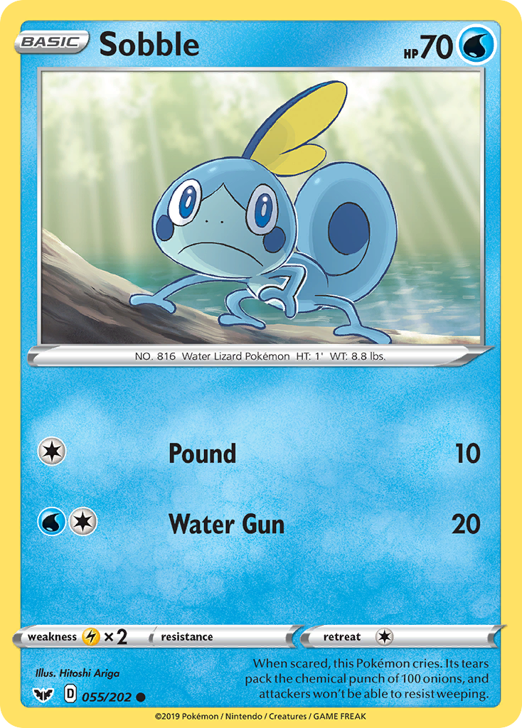 Sobble (055/202) [Sword & Shield: Base Set] | Total Play