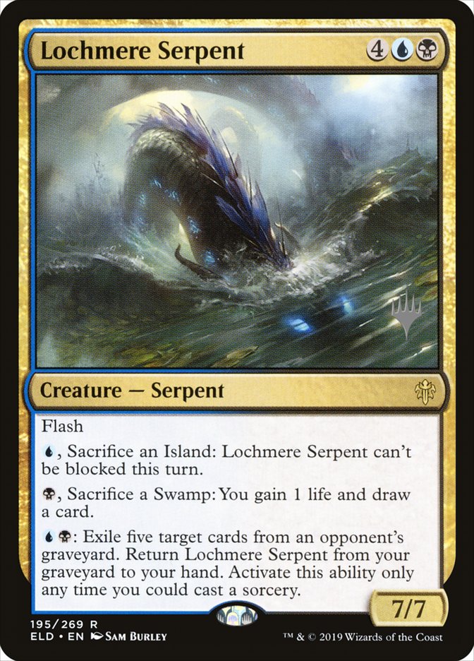 Lochmere Serpent (Promo Pack) [Throne of Eldraine Promos] | Total Play