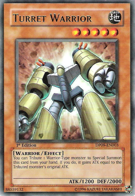 Turret Warrior [DP09-EN003] Rare | Total Play