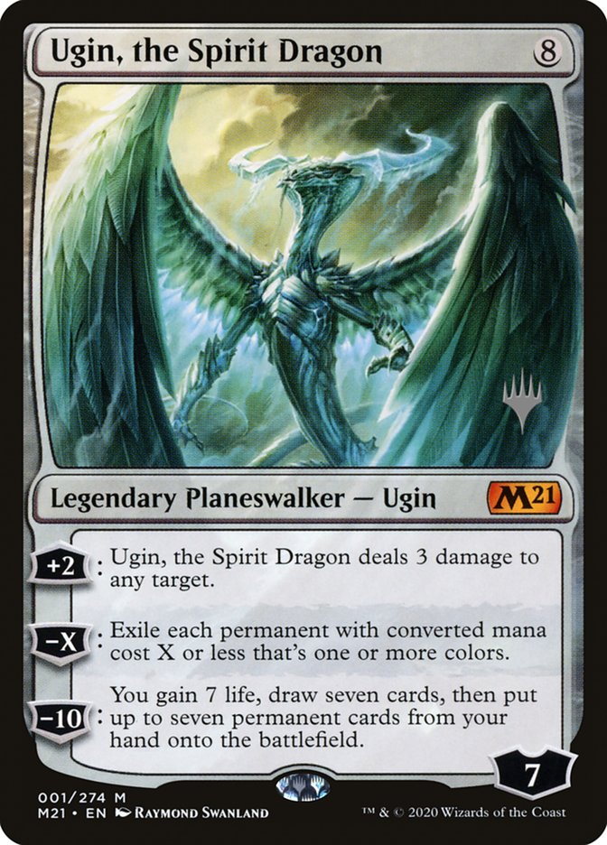 Ugin, the Spirit Dragon (Promo Pack) [Core Set 2021 Promos] | Total Play